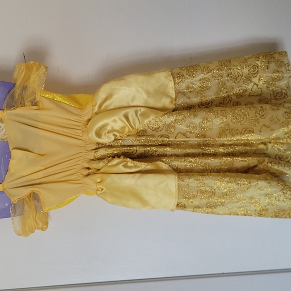 Disney princess Belle girls dress- size 4-6x - Picture 4 of 4